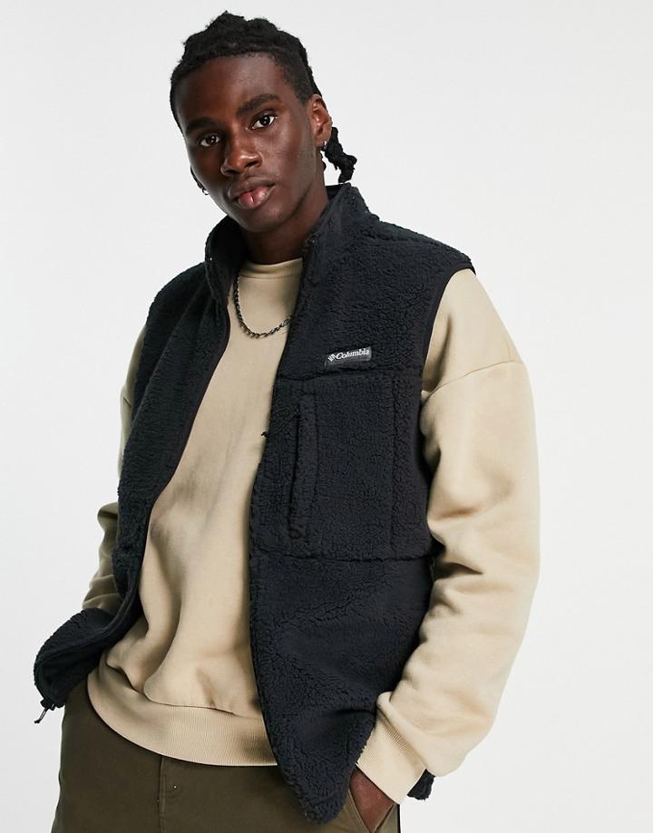 Columbia Mountainside Vest In Black