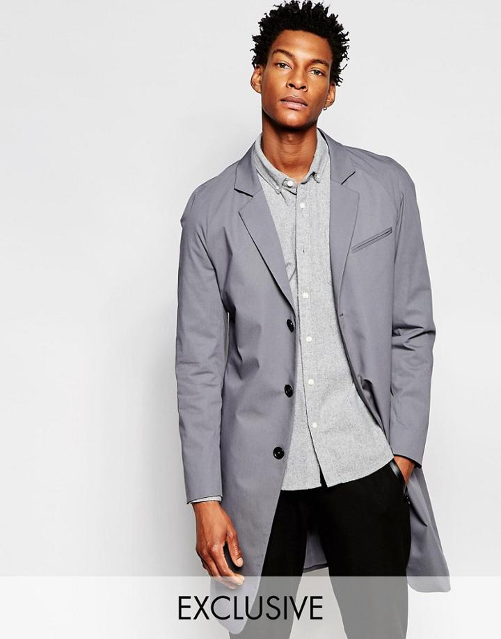 Noak Duster Coat - Light Gray
