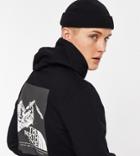 The North Face Back Print Graphic Hoodie In Black Exclusive To Asos