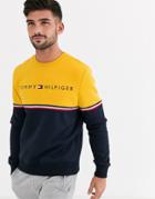 Tommy Hilfiger Dougless Sweatshirt In Yellow