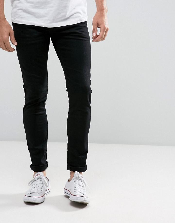Esprit Jeans In Skinny Fit Stretch Denim - Black