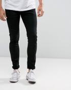 Esprit Jeans In Skinny Fit Stretch Denim - Black