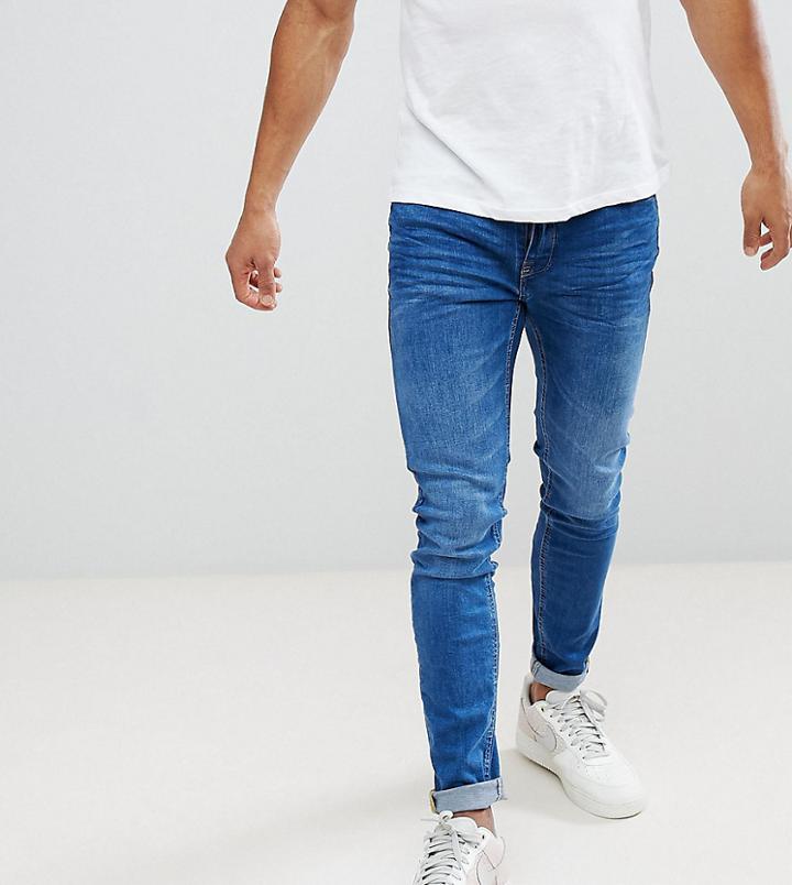 Blend Echo Skinny Jeans Midwash - Blue