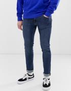 Cheap Monday Tight Skinny Jeans In Pure Blue - Blue