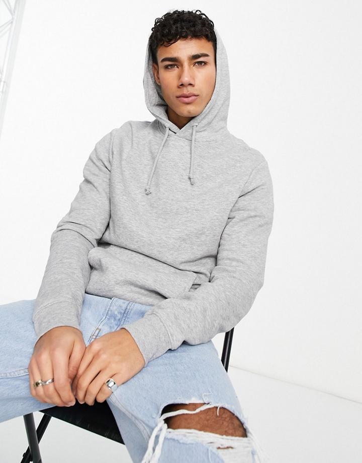 New Look Hoodie In Gray