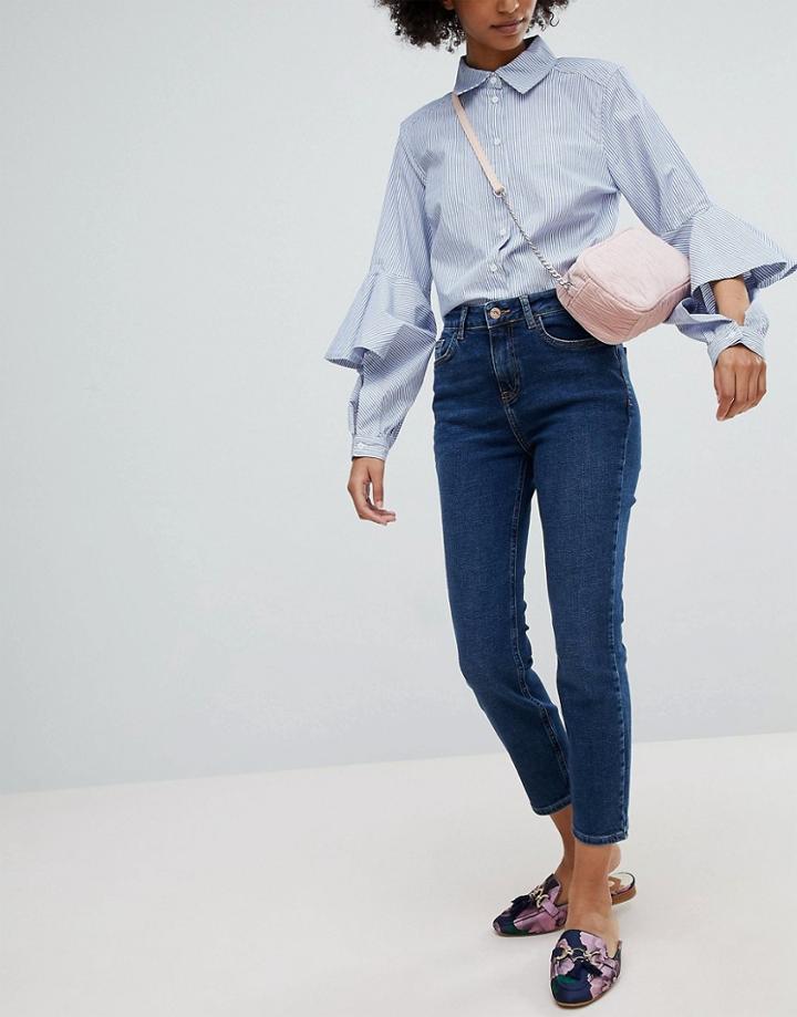 New Look Crop Jeans - Blue