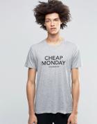 Cheap Monday Logo T-shirt - Gray