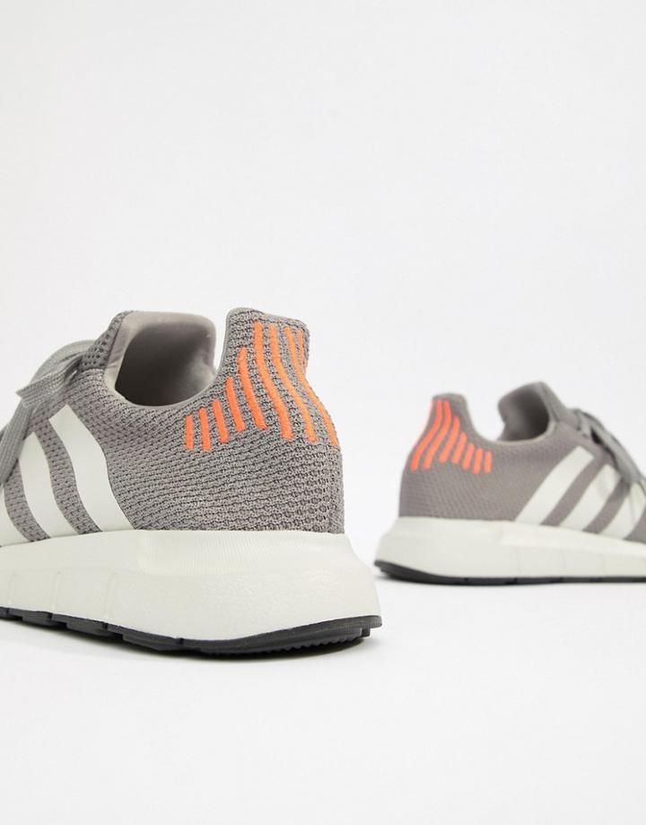 Adidas Originals Swift Run Sneakers In Gray B37728 - Gray