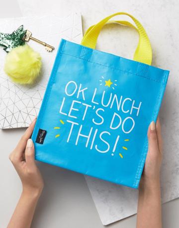 Happy Jackson Lets Do This Lunch Tote - Multi