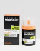 L'oreal Men Expert Pure Power Anti-spot Moisturizer 50ml - Multi