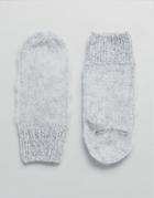 Asos Flufffy Mitten - Black