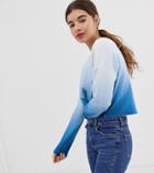 New Look Top In Blue Ombre