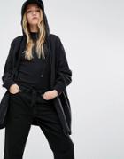 Weekday Oversize Hoodie - Black