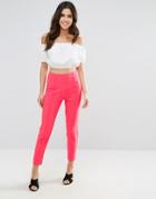 Louche Zac Pintuck Pants - Pink