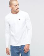 Fila Vintage Long Sleeve T-shirt - White
