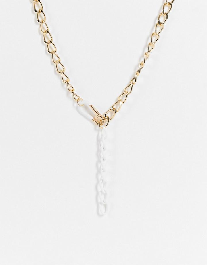Wftw Dipped Chain Necklace In Gold