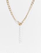 Wftw Dipped Chain Necklace In Gold
