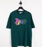 Puma Skate Boxy T-shirt In Ponderosa Pine-green