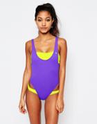 Banana Moon Splash Multi Swimsuit - Voilet