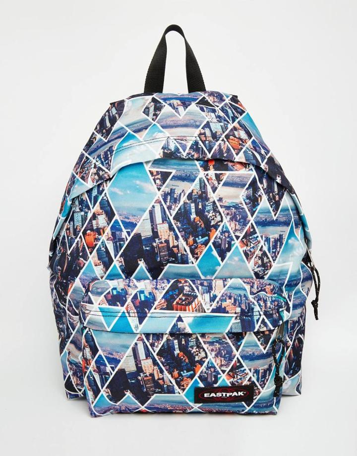 Eastpak Padded Pak'r Backpack In Photo Print - Multi
