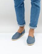 Jack & Jones Chambray Espadrilles - Blue