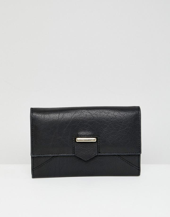 Urbancode Leather Floaver Purse - Black