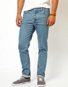 Asos Skinny Jeans In Light Blue - Blue