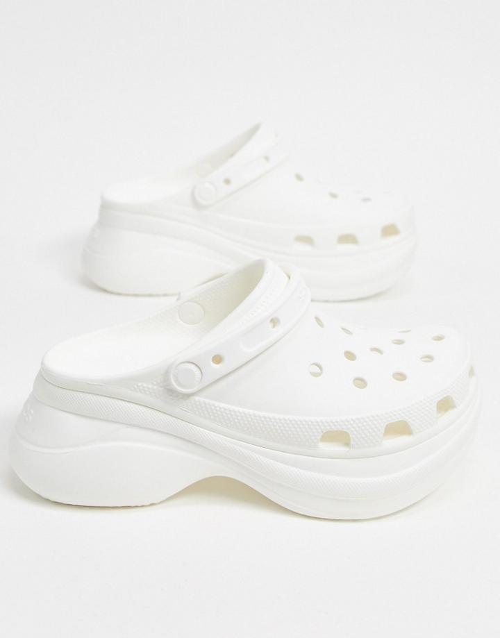Crocs Bae Platform Clog In White