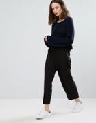 Only Wide Leg Culottes - Black