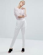 Storm & Marie Mobie Jersey Pants - White