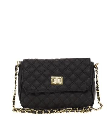 Asos Quilted Lock Across Body Bag