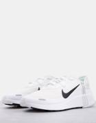 Nike Reposto Sneakers In White/black