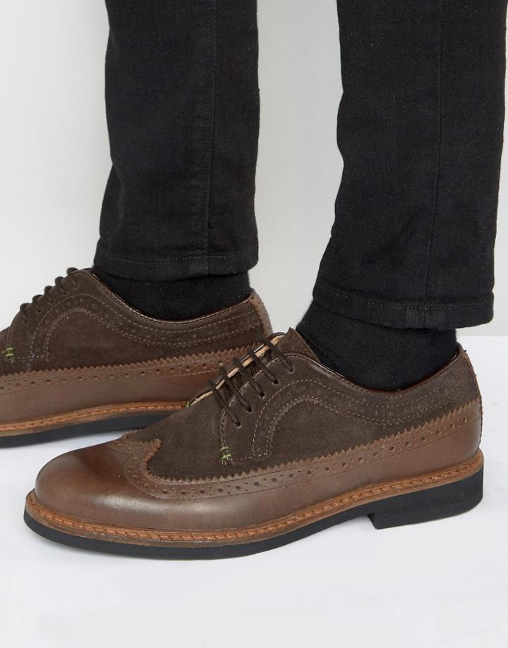 Ben Sherman Garry Brogues - Brown