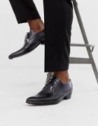Jeffery West Adamant Cuban Shoes In Cracked Silver