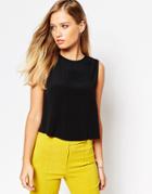 Asos Drop Arm Tank - Black