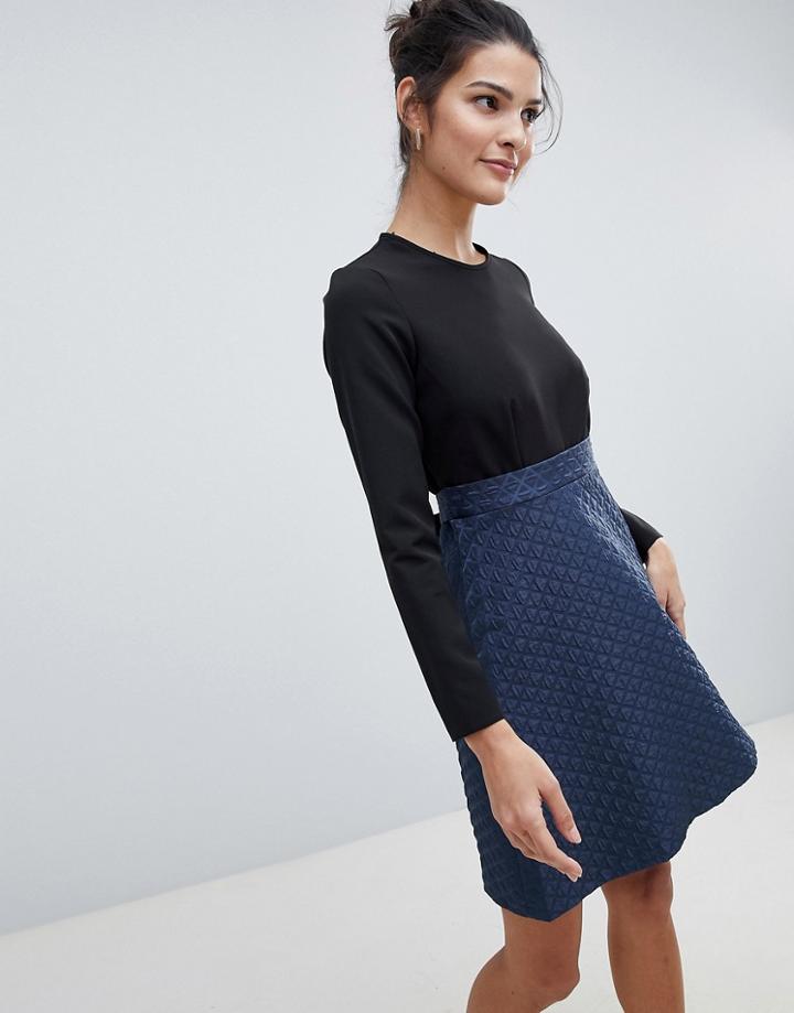 Closet Skater Dress-blues