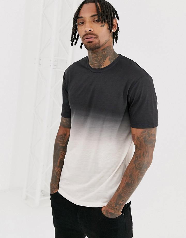 Bolongaro Trevor Dip Dye T-shirt-black
