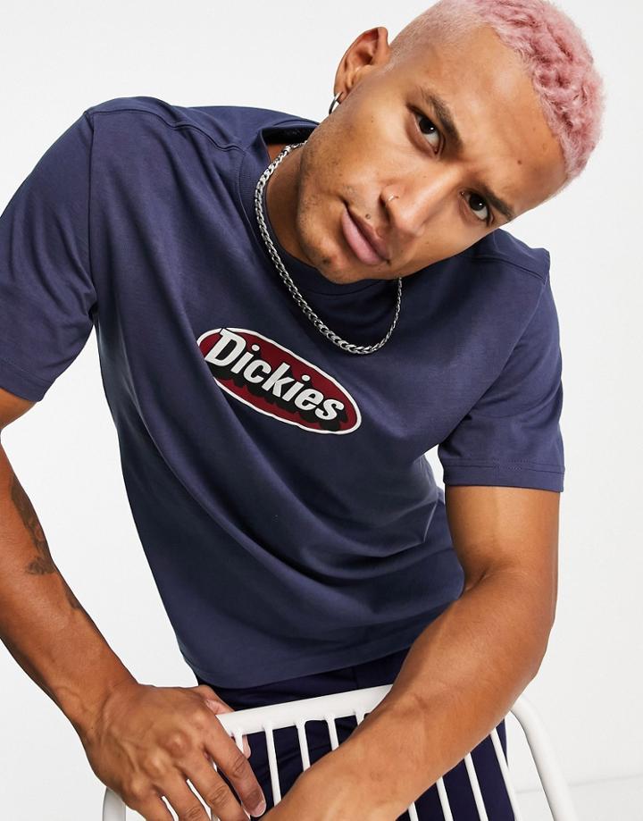 Dickies Saxman T-shirt In Navy