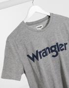 Wrangler Logo T-shirt-grey
