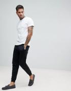 Boss By Hugo Boss Dynamic Joggers With Cuffed Ankles In Regular Fit - Black