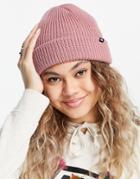 Vans Core Basic Beanie In Pink-white