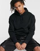 Weekday Helmer Hoodie In Black