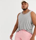 Asos Design Plus Swim Short In Pink With Contrast Drawcord Short Length