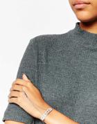 V Jewelry Alize Sparkle Hand Chain - Silver