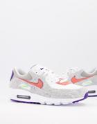 Nike Air Max 90 Nrg Recycled Jersey Sneakers In Gray-grey