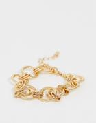 Designb London Chunky Chain Bracelet-gold