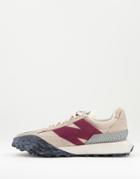 New Balance Xc72 Sneakers In Beige And Red-neutral