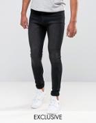 Liquor & Poker Gray Spray On Jeans Super Soft Luxe Denim - Gray
