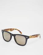 Ruby Rocks Festival Folding Sunglasses - Black