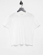 & Other Stories Cotton T-shirt In White